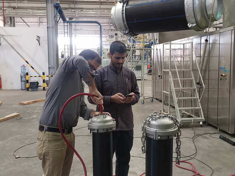 Équipement de test de pression hydrostatique de haute qualité avec enregistreur de pression mécanique